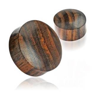 Šperky4U Sono wood plug do ucha  - PL01025-30