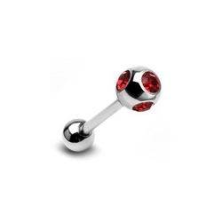 Šperky4U Piercing do jazyka - PJ01033-R