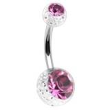 Šperky4U Piercing do pupíku - banánek - BA01072-CP