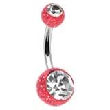 Šperky4U Piercing do pupíku - banánek - BA01072-RC