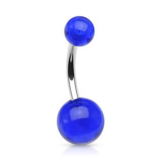 Šperky4U Piercing do pupíku - banánek - BA01017-B