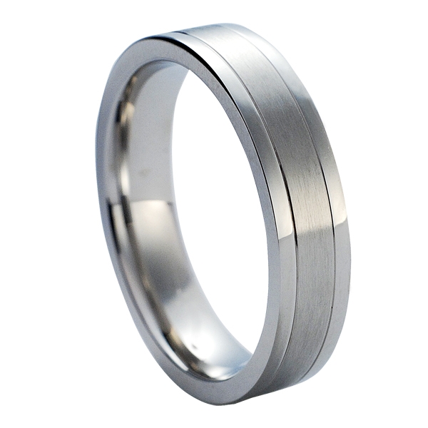 NUBIS® NSS1006 Pánský snubní prsten - velikost 62 - NSS1006-62
