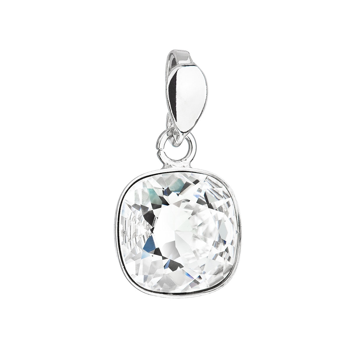 EVOLUTION GROUP CZ Stříbrný přívěšek Crystals from Swarovski® Crystal - 34224.1 Crystal