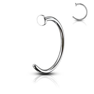 Šperky4U Piercing do nosu kruh - N01074-0608