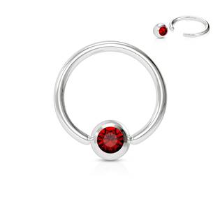 Šperky4U Piercing - kruh 1,2 x 10 mm - K01023-1210R