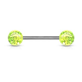 Šperky4U Piercing do jazyka akrylát - PJ01148-G