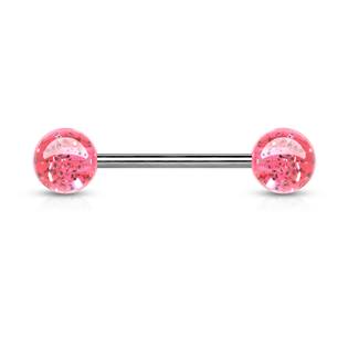 Šperky4U Piercing do jazyka akrylát - PJ01148-P