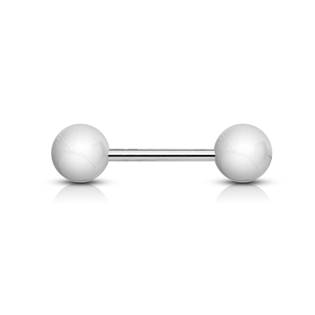 Šperky4U Piercing do jazyka akrylát - PJ01094-W