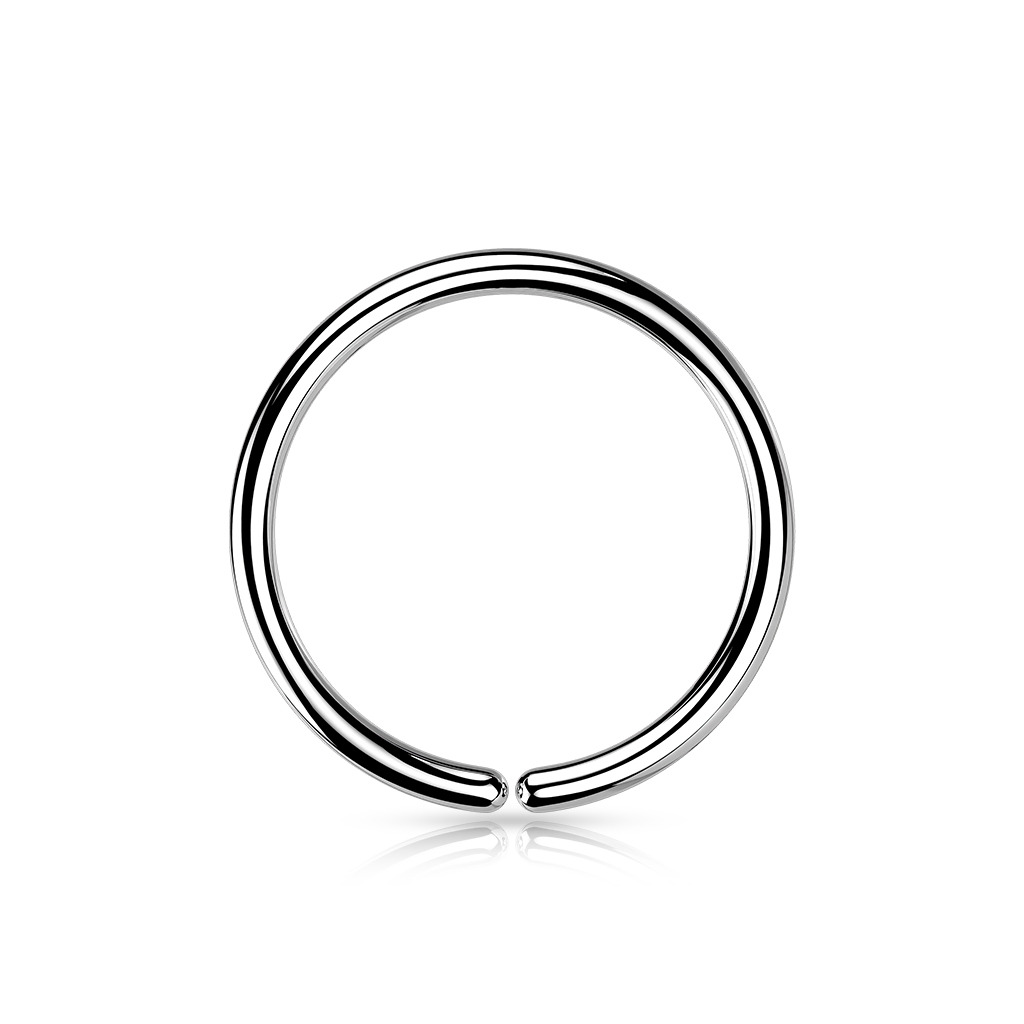 Šperky4U Piercing kruh TITAN - TIT1190-0811