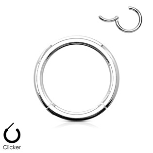 Šperky4U Piercing segment kruh TITAN - TIT1028-1614