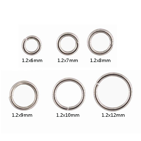 Šperky4U Ocelový kroužek tl. 1,2 mm - OK1484-1209