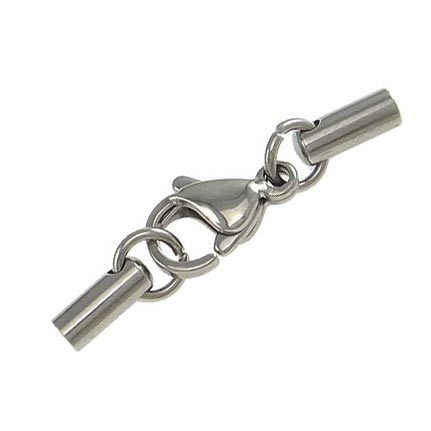 Šperky4U Ocelové zapínání na náramek/náhrdelník 4 mm - OK1139-04
