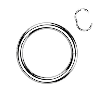 Šperky4U Piercing segment kruh TITAN - TIT1336-1208