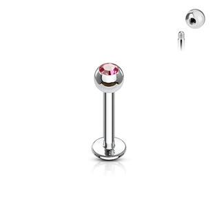 Šperky4U Piercing do brady - labreta - LB1011-1210P