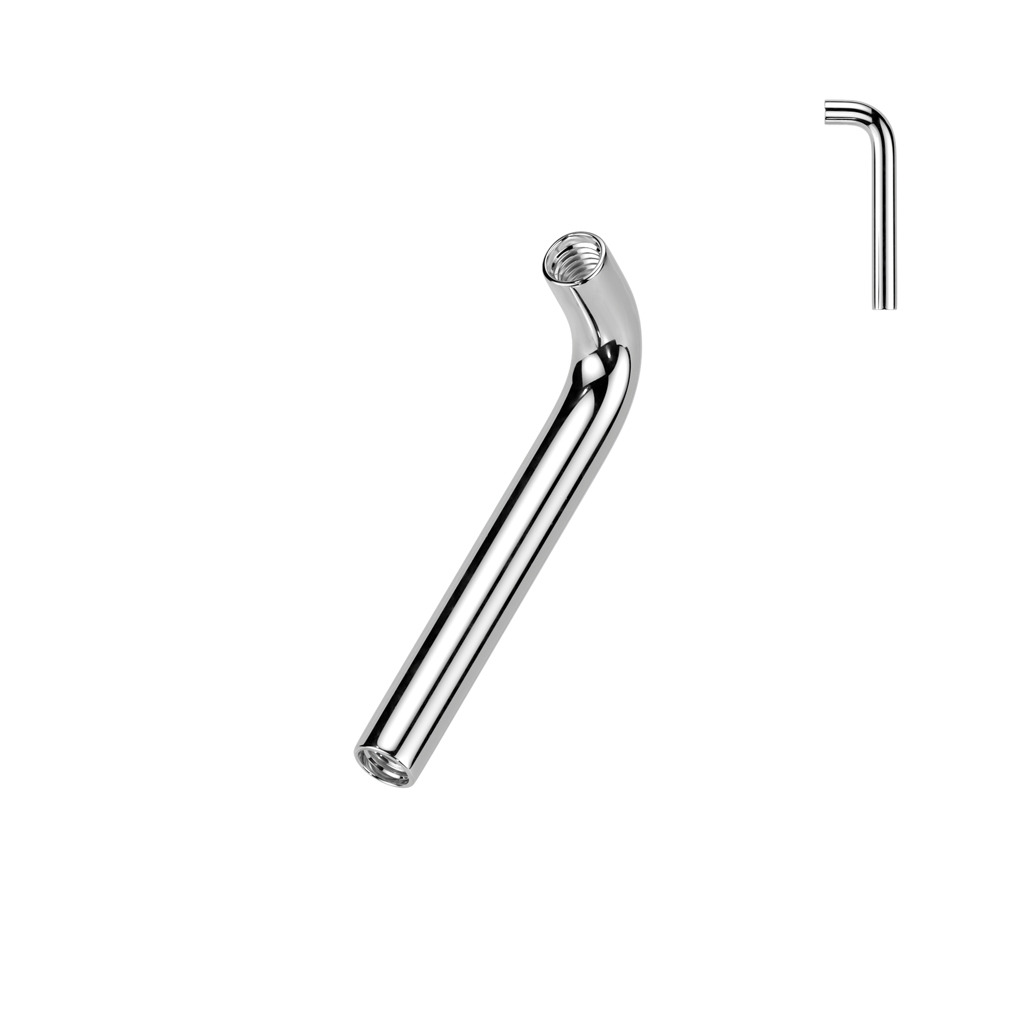 Šperky4U PUSH IN Christina piercing TITAN - náhradní tyčka - KT010-1614