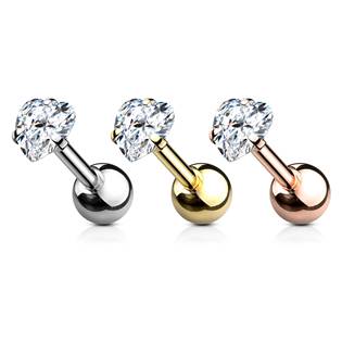 Cartilage piercing do ucha - srdce