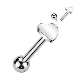 Cartilage piercing srdíčko, TITAN