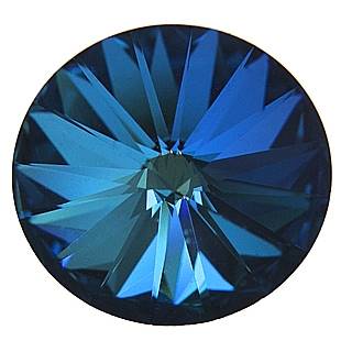 Crystals from Swarovski® RIVOLI 12 mm - BERMUDA BLUE