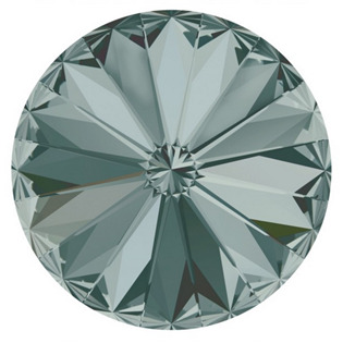 Crystals from Swarovski® RIVOLI 8 mm, barva BLACK DIAMOND