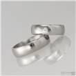 Snubní ocelové prsteny foto 1