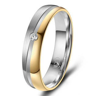 Dámský snubní prsten s diamanem Titan