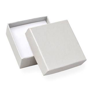 Dárková krabička - perleťově bílá