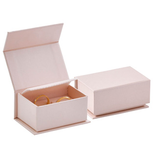 Dárková krabička na snubní prsteny růžová