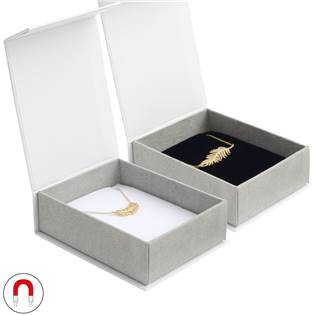 Dárková krabička na soupravu šperků, magnetické zavírání