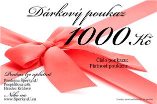 Dárkový poukaz 1000,- Kč