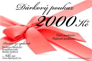 Dárkový poukaz 2000,- Kč