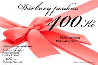 Dárkový poukaz 400,- Kč