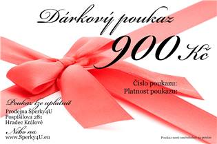 Dárkový poukaz 900,- Kč