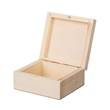 dřevěná krabička na prsten