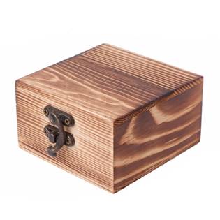 Dřevěná krabička tmavá