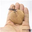 dřevěný přívěšek srdce jabloňové