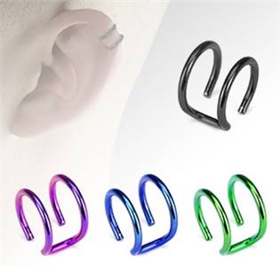 Falešný piercing do ucha