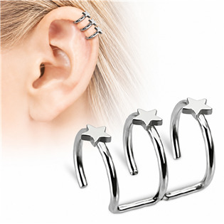 Falešný piercing do ucha