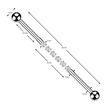 Industrial piercing rozměry