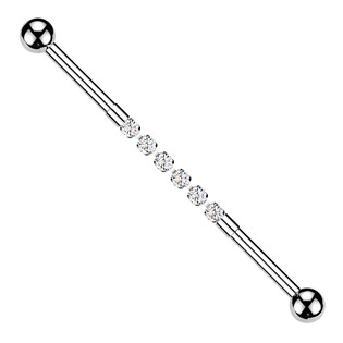 Industrial piercing s kamínky