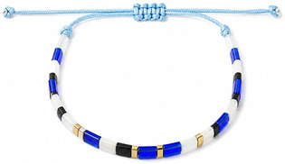 Korálkový náramek Blue