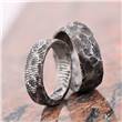 Snubní ocelový prsten damasteel (5)