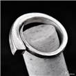 Kovaný ocelový prsten Tiko FOTO1