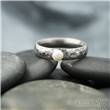 titanový prsten s perlou foto1