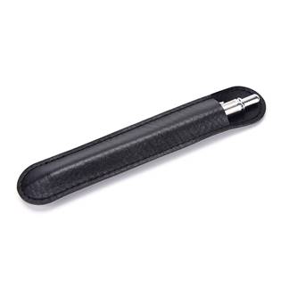 Koženkové pouzdro na pero černé