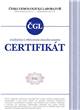 Certifikát strana 2