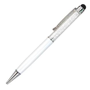 Kuličkové pero/stylus, barva bílá