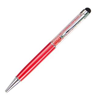 Kuličkové pero/stylus, barva červená