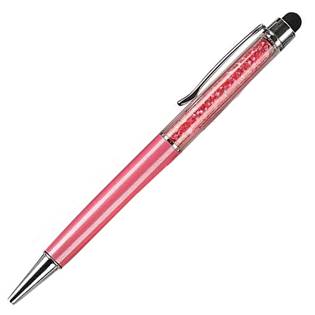 Kuličkové pero/stylus, barva růžová