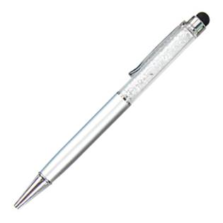 Kuličkové pero/stylus, barva stříbrná