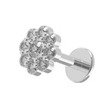 Piercing do brady labreta kytička